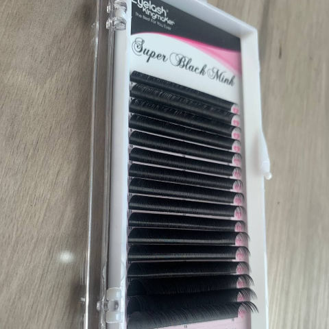 Super Black Mink Black 100% - Cơ Sở Sản Xuất Lông Mi EK